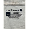 Carhartt Loose Fit Pocket T-Shirt - Large - Beige Cotton Blend