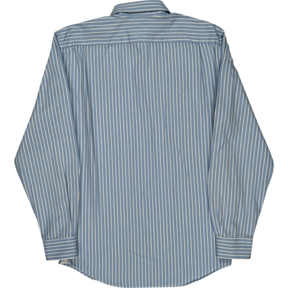 Lacoste Regular Fit Striped Shirt - XS - Blue Cotton