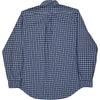 Ralph Lauren Check Shirt - Large - Blue Cotton