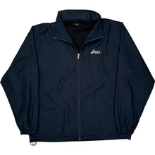  Asics Zip-Up Jacket - Large - Navy Polyester