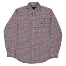  Ralph Lauren Checked Shirt - Medium Multicoloured Cotton