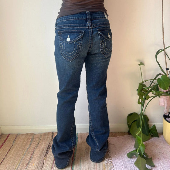 Vintage dark wash True Religion Jeans - womens 30" waist