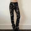 Vintage black Moschino Jeans Trousers - womens 26" waist