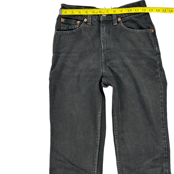 Levis 512 Jeans - 24W 30L - Black Cotton