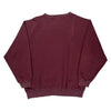 Ralph Lauren Sweatshirt - XL Burgundy Cotton Blend