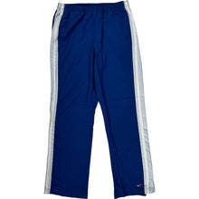  Nike Blue Track Pants - Medium - Blue Polyester