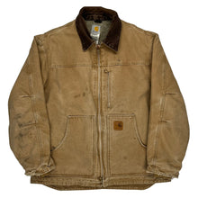  Carhartt Oversized Jacket - Large Brown Cotton