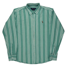  Ralph Lauren Slim Fit Shirt - XL Green Cotton