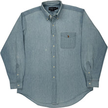  Ralph Lauren Classic Fit Shirt - Large - Blue Cotton