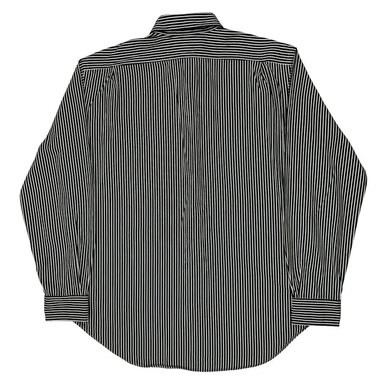 Bradford Ralph Lauren Striped Shirt - XL Black & White Cotton