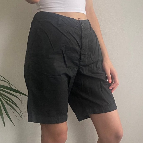 Vintage black Kenzo Shorts - womens 28" waist