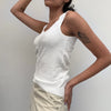 Vintage white Max & Co Top - womens small