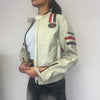 Vintage grey Dainese Leather Jacket - womens small