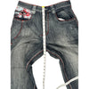 Hip Hop Pepe Jeans Painted Denim Jeans - 32W 30L - Black Cotton