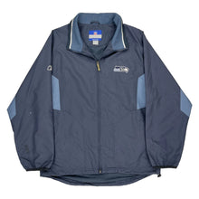  Seattle Seahawks Reebok Jacket - Medium Blue Polyester