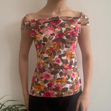  Vintage multicoloured Paola M Top - womens medium