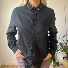  Vintage black Just Cavalli Shirt - womens medium