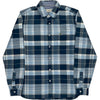 Lacoste Plaid Long Sleeve Shirt - Medium - Blue Cotton Blend