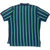 Polo Ralph Lauren Striped Polo Shirt - X-Large - Navy Cotton