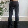 Vintage black Expensive Trousers - womens 29" waist