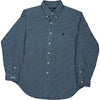 Ralph Lauren Classic Fit Check Shirt - XL - Green Cotton