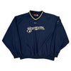 Milwaukee Brewers Nike Mlb Windbreaker - XL Navy Polyester