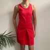 Vintage red Armani Jeans Midi Dress - womens small