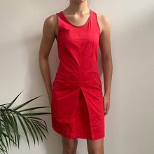  Vintage red Armani Jeans Midi Dress - womens small