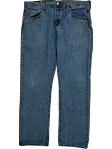  Levis 501 Jeans - W38 L32 Blue Cotton