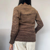 Vintage brown Les Copains Jumper - womens medium