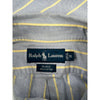 Ralph Lauren Blake Striped Shirt - Medium - Blue Cotton