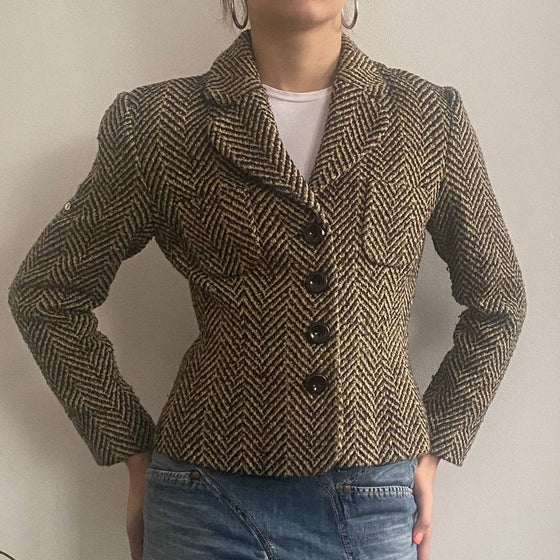 Vintage brown Max Dine Blazer - womens small