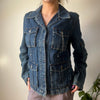 Vintage blue Krizia Denim Jacket - womens small