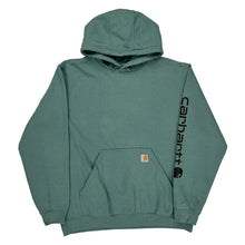  Carhartt Oversized Hoodie - XL Green Cotton Blend