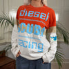 Vintage block colour Diesel Long Sleeve T-Shirt - womens large