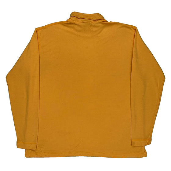 Capilene Patagonia Fleece - Large Yellow Polyester