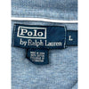 Polo Ralph Lauren 1/4 Zip Sweatshirt - Large - Blue Cotton