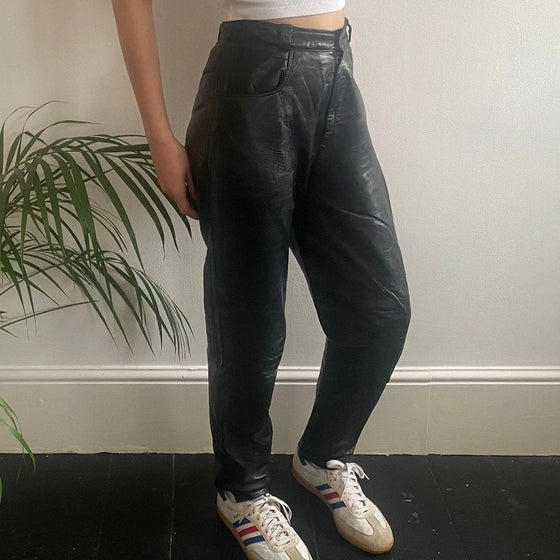 Vintage black Conbipel Trousers - womens 26" waist