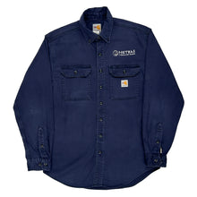  Mistras Carhartt Shirt - Medium Navy Cotton Blend