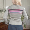 Vintage grey Teddy Long Sleeve Top - womens x-small