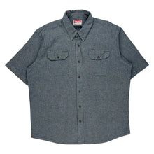  Wrangler Short Sleeve Shirt - XL Grey Cotton