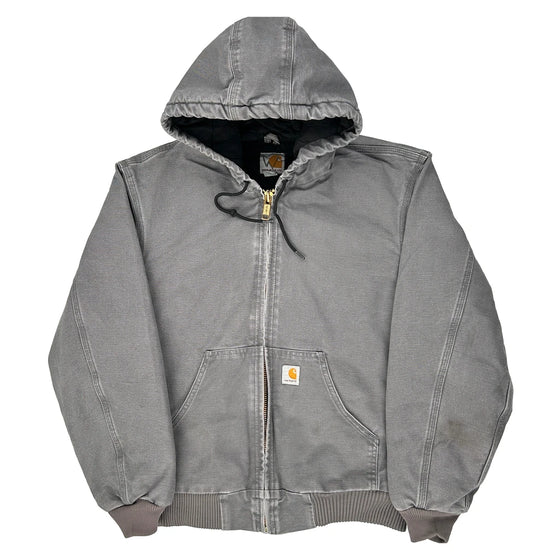 Carhartt Jacket - Small Grey Cotton Blend