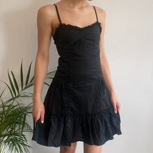  Vintage black Unbranded Midi Dress - womens small