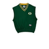 Green Bay Packers Starter Sweater Vest - Large Green Cotton