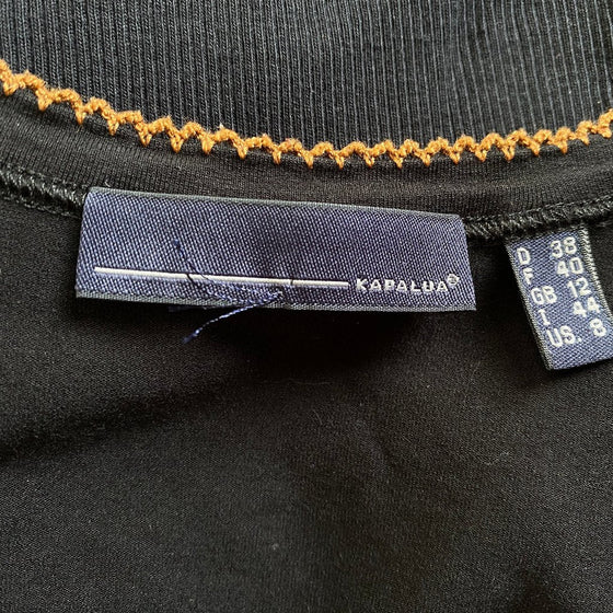 Vintage black Kapalua Vest - womens medium