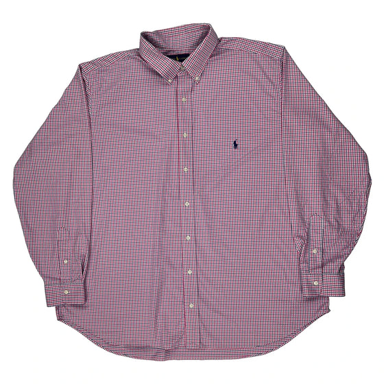 Performance Ralph Lauren Checked Shirt - 2XL Multicoloured Cotton