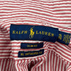 Ralph Lauren Slim Fit Short Sleeve Shirt - XL Red Cotton