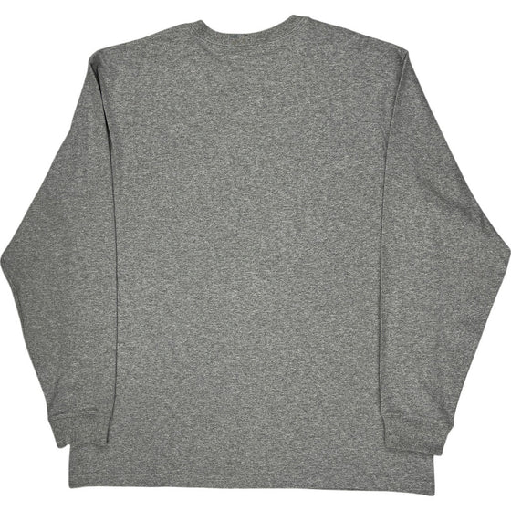 Carhartt Loose Fit Long Sleeve T-Shirt - XL - Grey Cotton Blend