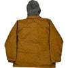 Dickies Hooded Jacket - Large - Brown Cotton Blend