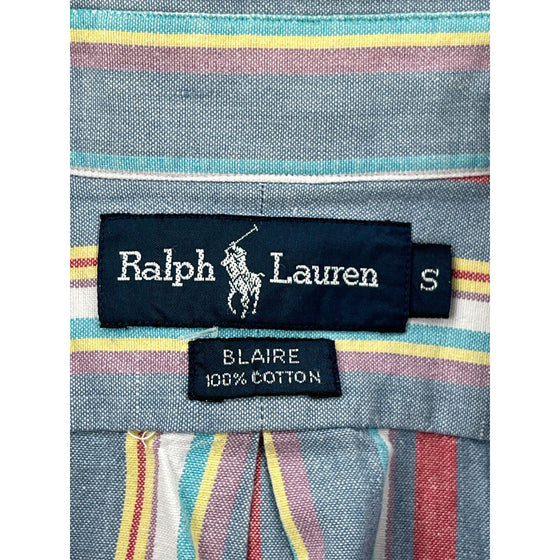 Ralph Lauren Blaire Striped Shirt - Small - Multicoloured Cotton